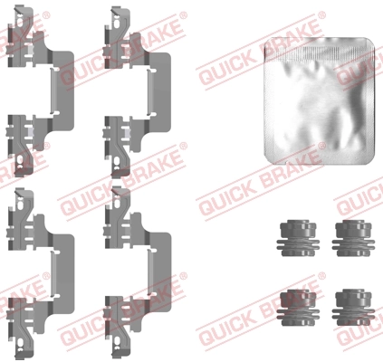 Accessory Kit, disc brake pad